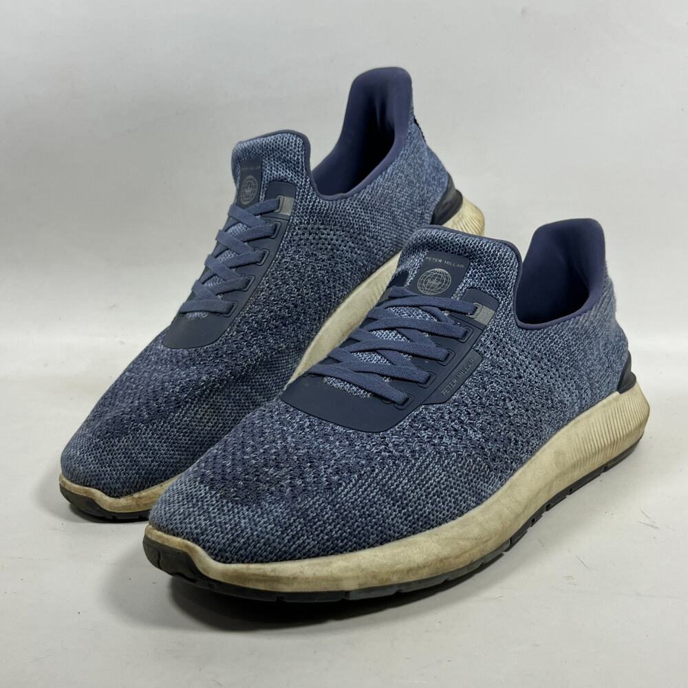 PETER MILLAR Shoes Mens 13 Hyperlight Apollo Golf Sneaker Pull On MS22EF11 Blue
